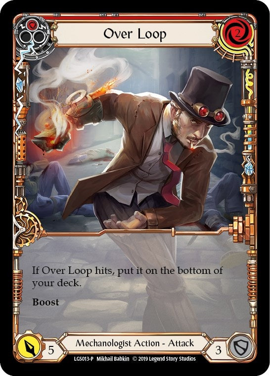 Image for Over Loop (Red) - LGS013 (Flesh and Blood: Promo Cards) (LGS013) - Flesh and Blood TCG