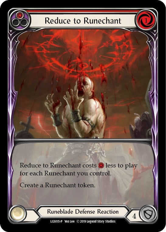 Image for Reduce to Runechant (Red) - LGS015 (Flesh and Blood: Promo Cards) (LGS015) - Flesh and Blood TCG