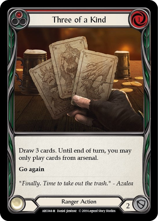 Image for Three of a Kind (Arcane Rising) (ARC044) - Flesh and Blood TCG
