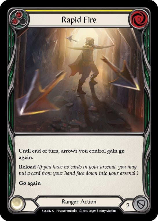 Image for Rapid Fire (Arcane Rising) (ARC047) - Flesh and Blood TCG