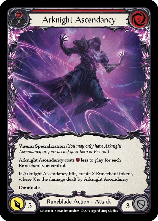 Image for Arknight Ascendancy (Arcane Rising) (ARC080) - Flesh and Blood TCG