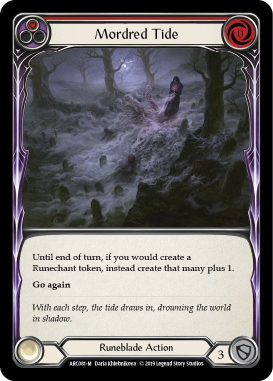 Image for Mordred Tide (Arcane Rising) (ARC081) - Flesh and Blood TCG