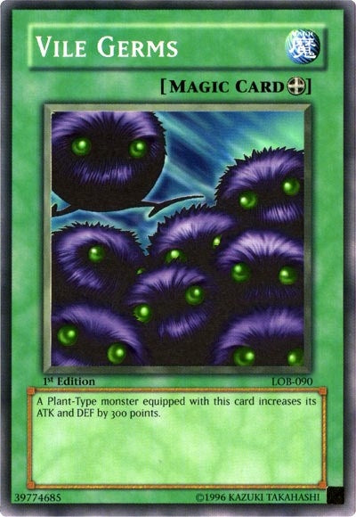 Image for Vile Germs (The Legend of Blue Eyes White Dragon) (LOB-090) - YuGiOh