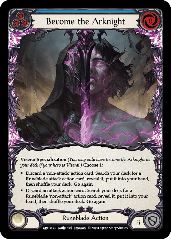 Image for Become the Arknight (Arcane Rising) (ARC083) - Flesh and Blood TCG