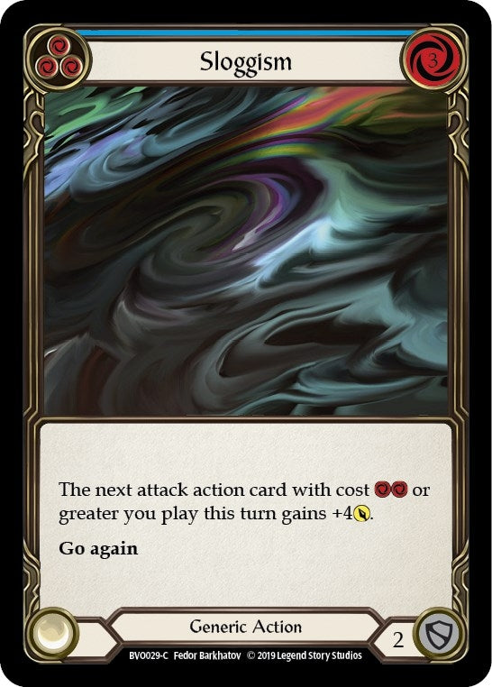 Image for Sloggism (Blue) (Hero Deck: Bravo) (BVO029) - Flesh and Blood TCG