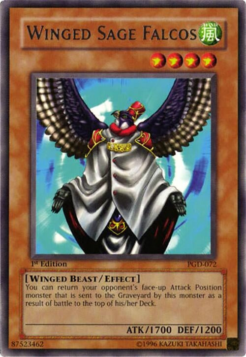 Image for Winged Sage Falcos (Pharaonic Guardian) (PGD-072) - YuGiOh