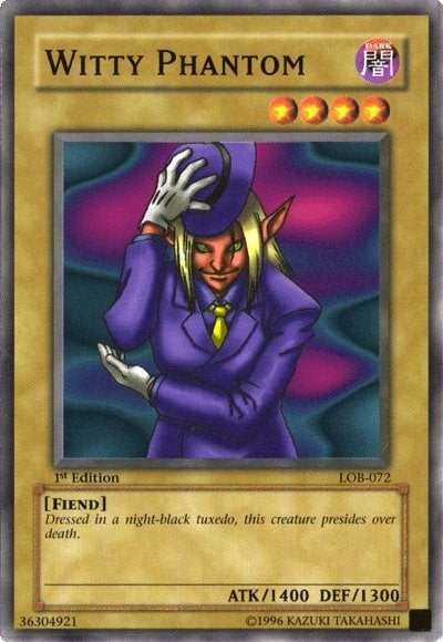Image for Witty Phantom (The Legend of Blue Eyes White Dragon) (LOB-072) - YuGiOh