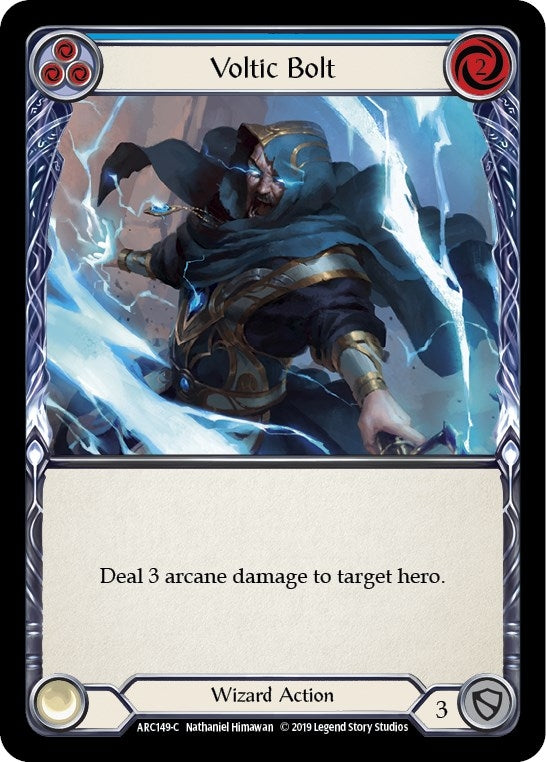 Image for Voltic Bolt (Blue) (Arcane Rising) (ARC149) - Flesh and Blood TCG