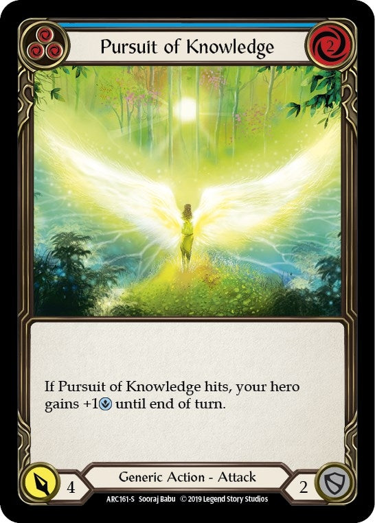 Image for Pursuit of Knowledge (Arcane Rising) (ARC161) - Flesh and Blood TCG