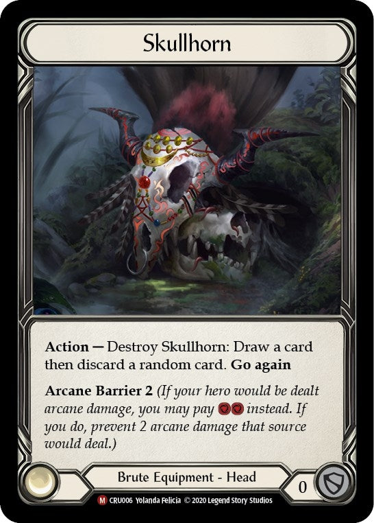 Image for Skullhorn (Crucible of War) (CRU006) - Flesh and Blood TCG