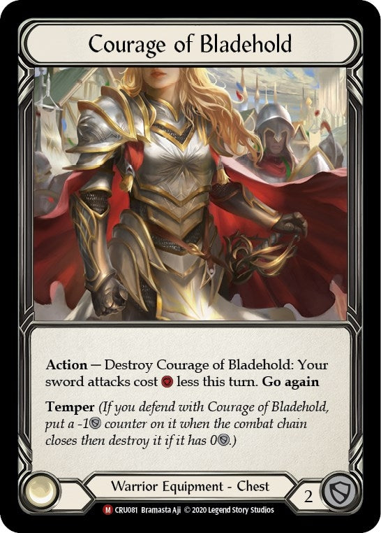 Image for Courage of Bladehold (Crucible of War) (CRU081) - Flesh and Blood TCG