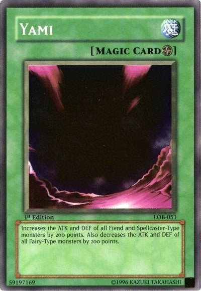 Image for Yami (The Legend of Blue Eyes White Dragon) (LOB-051) - YuGiOh