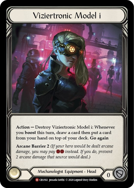 Image for Viziertronic Model i (Crucible of War) (CRU102) - Flesh and Blood TCG