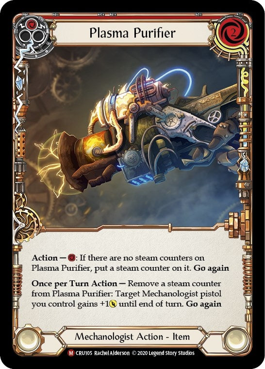 Image for Plasma Purifier (Crucible of War) (CRU105) - Flesh and Blood TCG