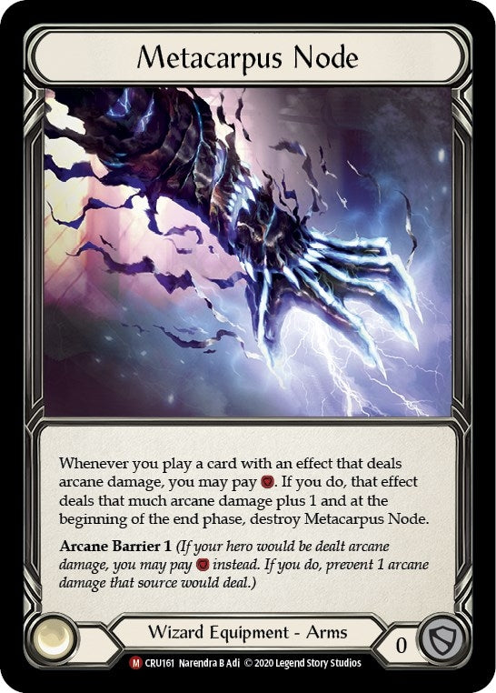 Image for Metacarpus Node (Crucible of War) (CRU161) - Flesh and Blood TCG