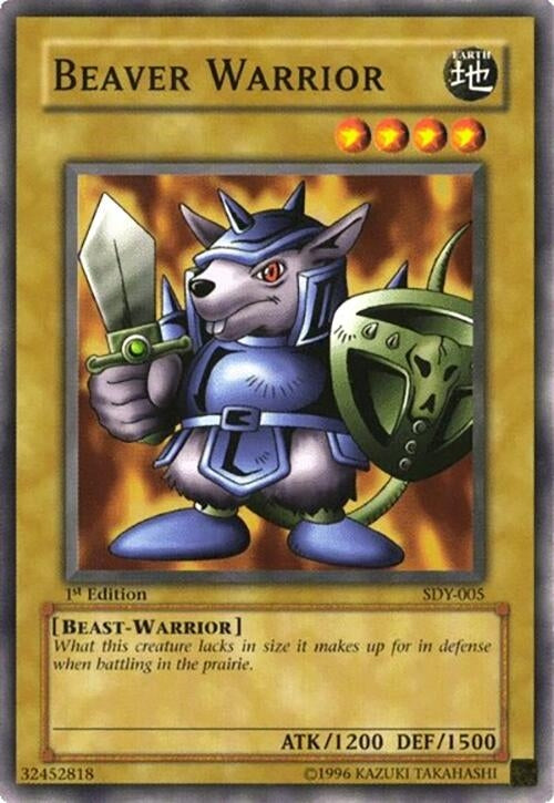 Image for Beaver Warrior (Starter Deck: Yugi) (SDY-005) - YuGiOh