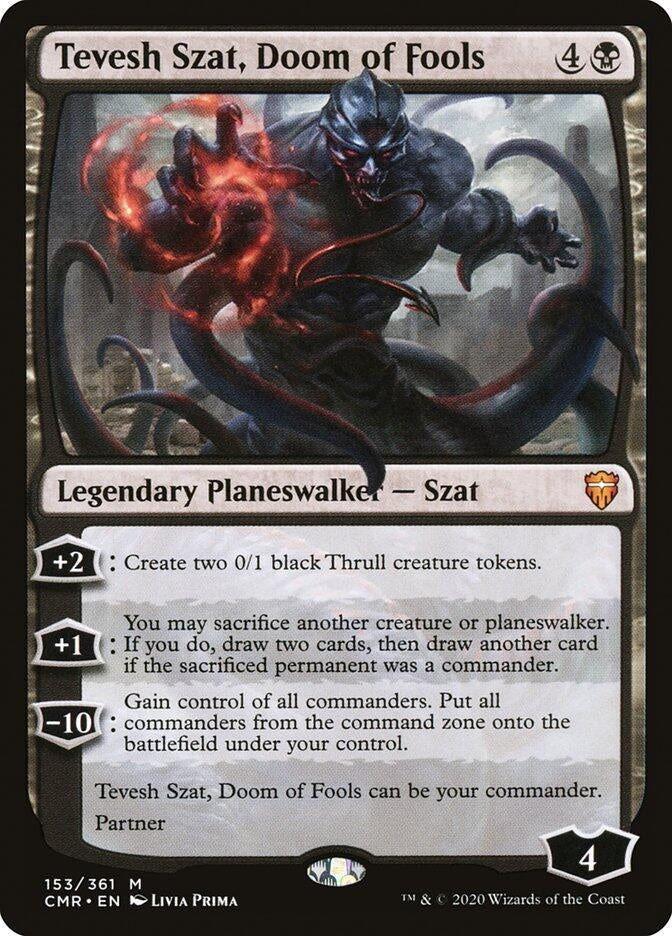 Image for Tevesh Szat, Doom of Fools (Commander Legends) (153) - Magic: The Gathering