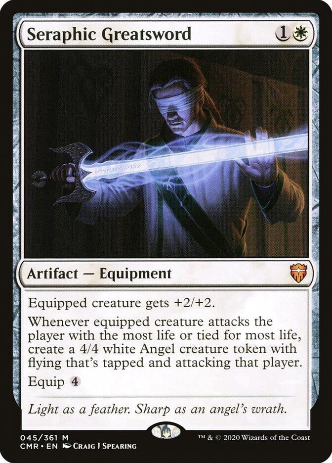 Image for Seraphic Greatsword (Commander Legends) (45) - Magic: The Gathering