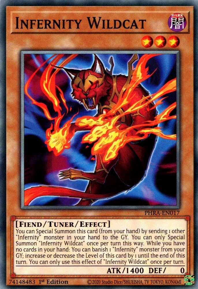 Image for Infernity Wildcat (Phantom Rage) (PHRA-EN017) - YuGiOh