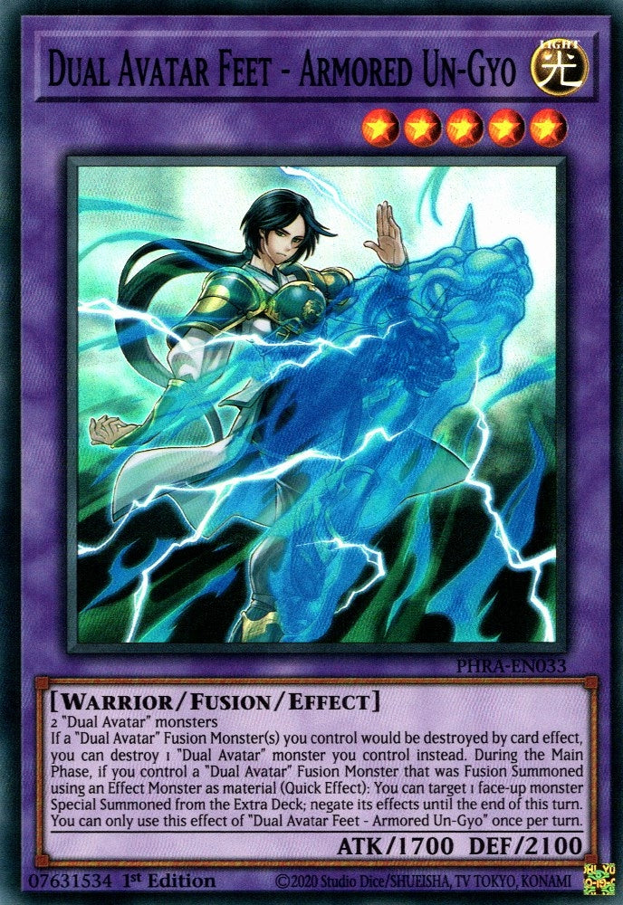 Image for Dual Avatar Feet - Armored Un-Gyo (Phantom Rage) (PHRA-EN033) - YuGiOh
