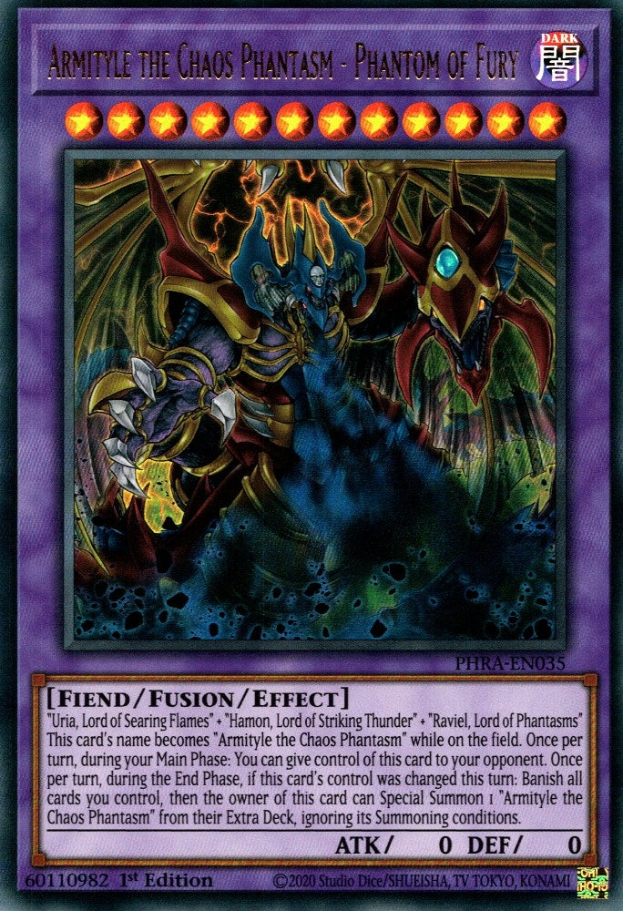 Image for Armityle the Chaos Phantasm - Phantom of Fury (Phantom Rage) (PHRA-EN035) - YuGiOh