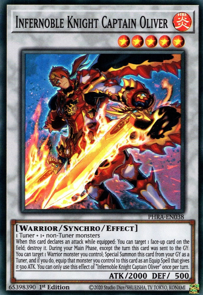 Image for Infernoble Knight Captain Oliver (Phantom Rage) (PHRA-EN038) - YuGiOh