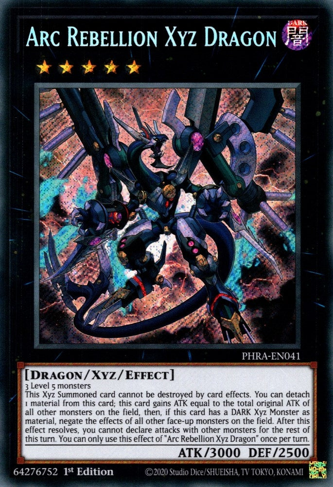 Image for Arc Rebellion Xyz Dragon (Phantom Rage) (PHRA-EN041) - YuGiOh