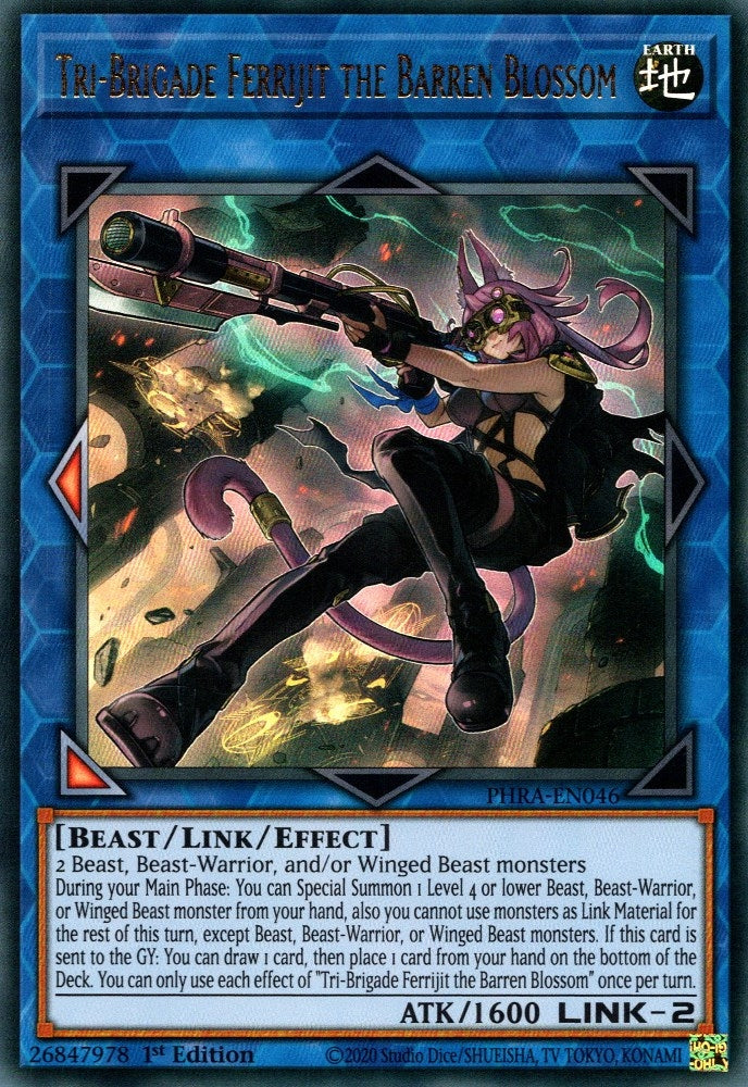 Image for Tri-Brigade Ferrijit the Barren Blossom (Phantom Rage) (PHRA-EN046) - YuGiOh