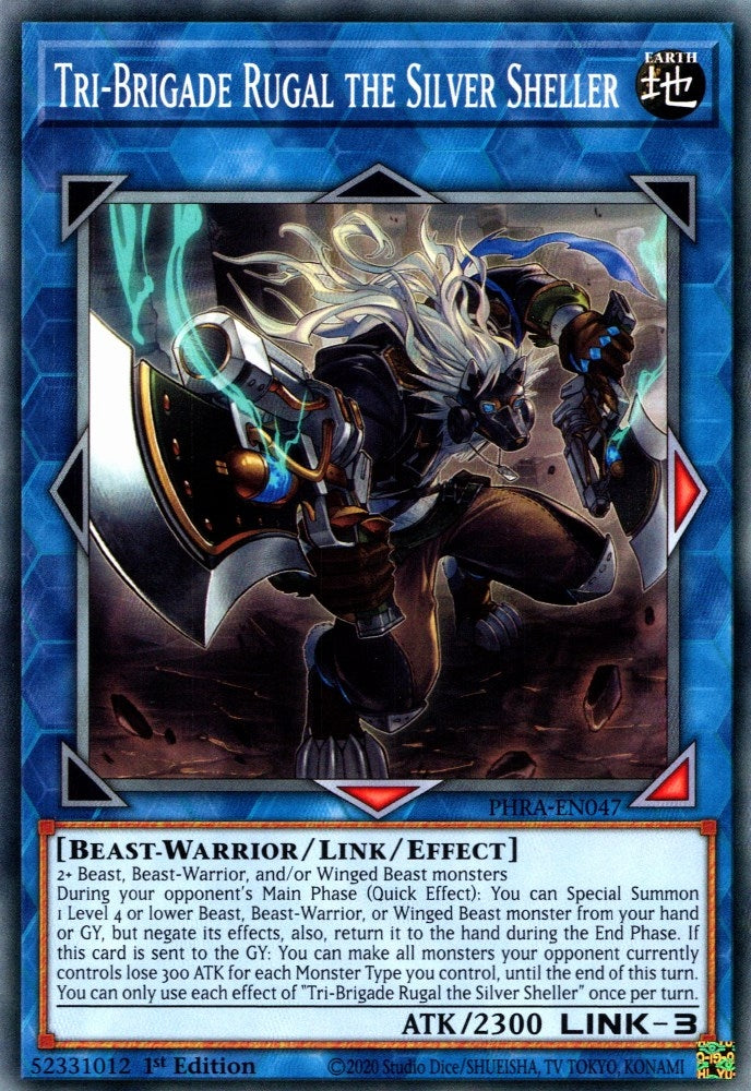 Image for Tri-Brigade Rugal the Silver Sheller (Phantom Rage) (PHRA-EN047) - YuGiOh