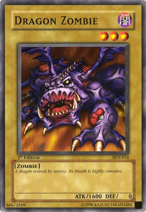 Image for Dragon Zombie (Starter Deck: Yugi) (SDY-014) - YuGiOh