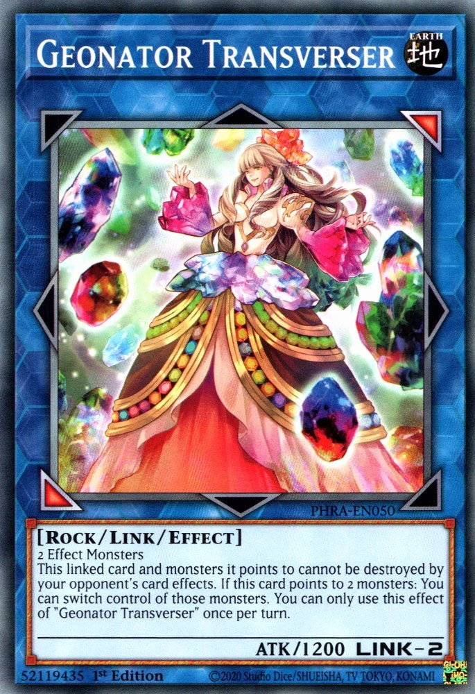Image for Geonator Transverser (Phantom Rage) (PHRA-EN050) - YuGiOh