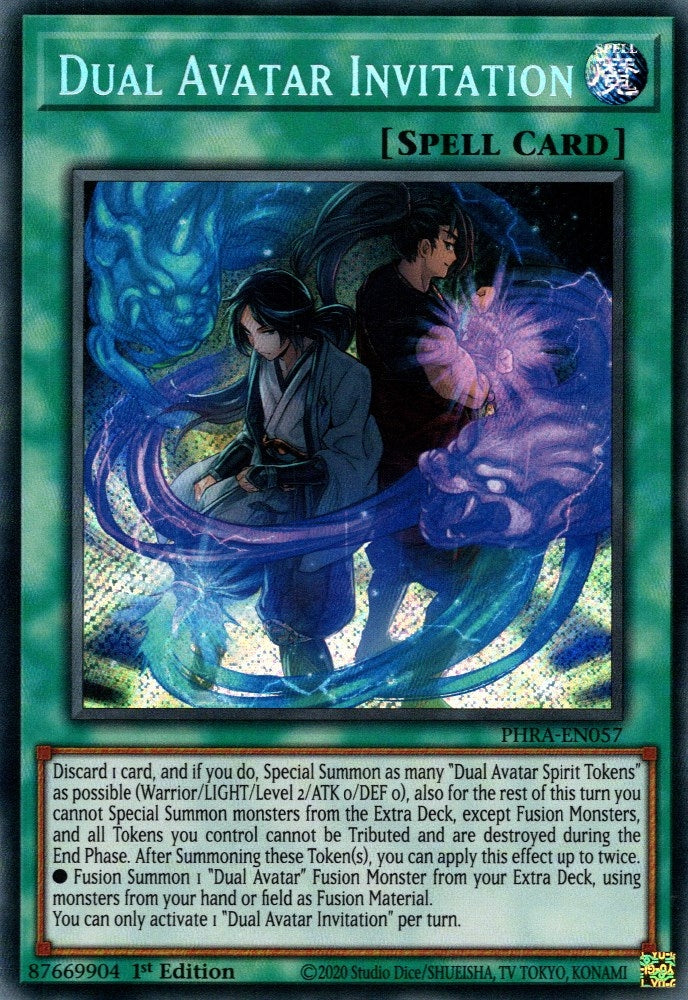 Image for Dual Avatar Invitation (Phantom Rage) (PHRA-EN057) - YuGiOh