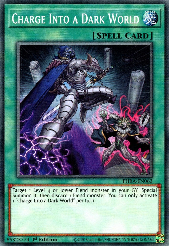 Image for Charge Into a Dark World (Phantom Rage) (PHRA-EN063) - YuGiOh