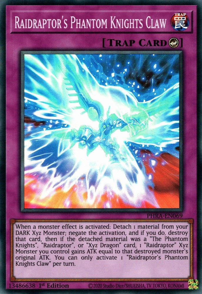Image for Raidraptor's Phantom Knights Claw (Phantom Rage) (PHRA-EN069) - YuGiOh