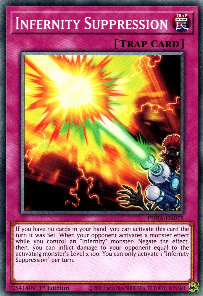 Image for Infernity Suppression (Phantom Rage) (PHRA-EN075) - YuGiOh