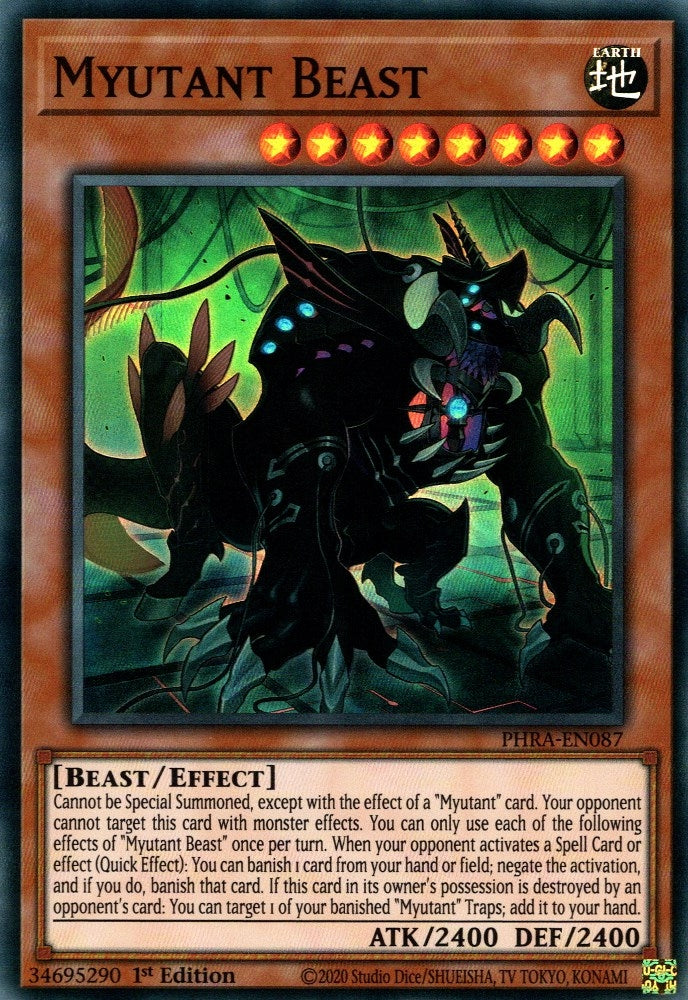 Image for Myutant Beast (Phantom Rage) (PHRA-EN087) - YuGiOh