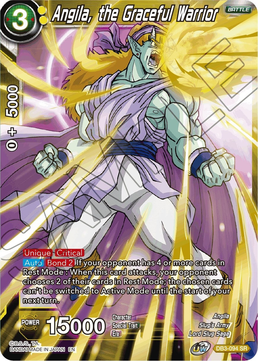 Image for Angila, the Graceful Warrior (Draft Box 06 - Giant Force) (DB3-094) - Dragon Ball Super: Masters