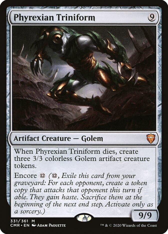 Image for Phyrexian Triniform (Commander Legends) (331) - Magic: The Gathering