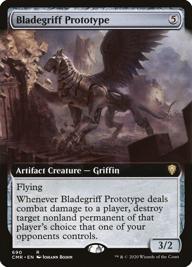 Image for Bladegriff Prototype (Extended Art) (Commander Legends) (690) - Magic: The Gathering