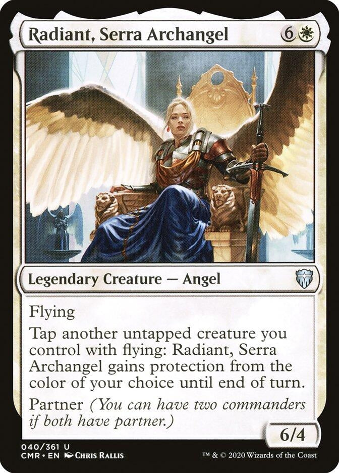Image for Radiant, Serra Archangel (Commander Legends) (40) - Magic: The Gathering