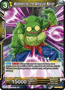 Image for Medamatcha, the Miniscule Warrior (Draft Box 06 - Giant Force) (DB3-096) - Dragon Ball Super: Masters