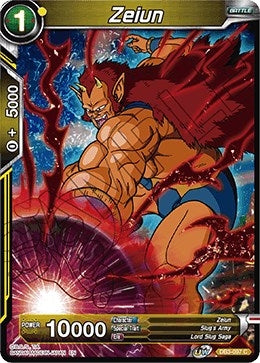Image for Zeiun (Draft Box 06 - Giant Force) (DB3-097) - Dragon Ball Super: Masters