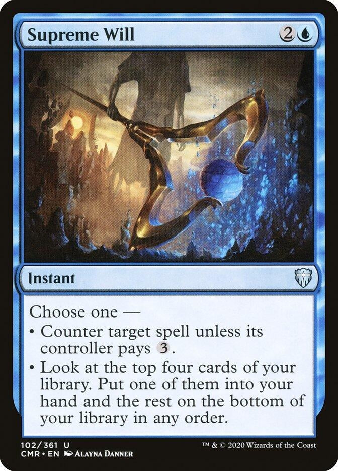 Image for Supreme Will (Commander Legends) (102) - Magic: The Gathering