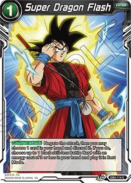 Image for Super Dragon Flash (Draft Box 06 - Giant Force) (DB3-114) - Dragon Ball Super: Masters