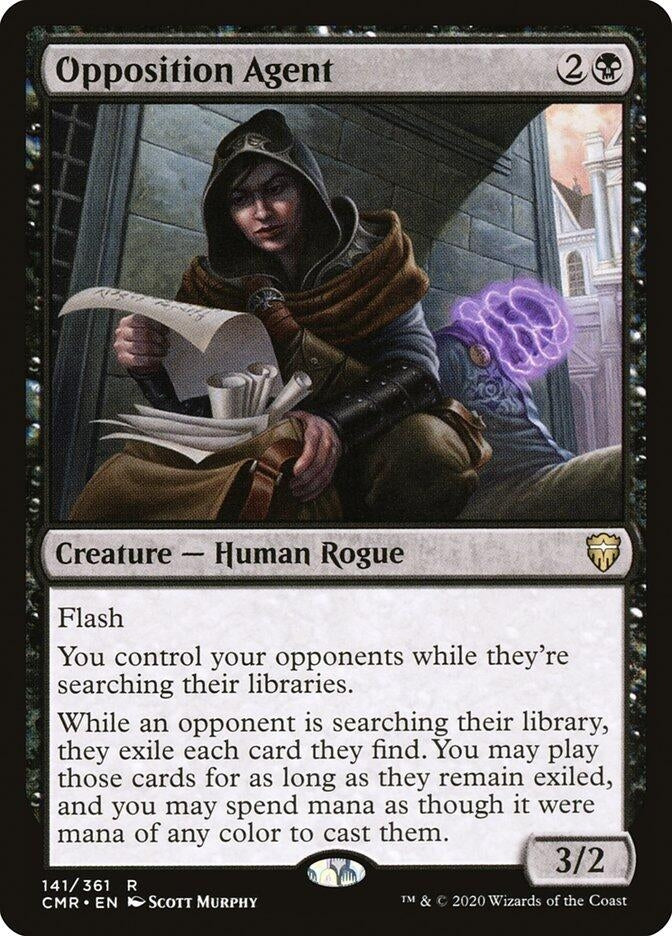Image for Opposition Agent (Commander Legends) (141) - Magic: The Gathering