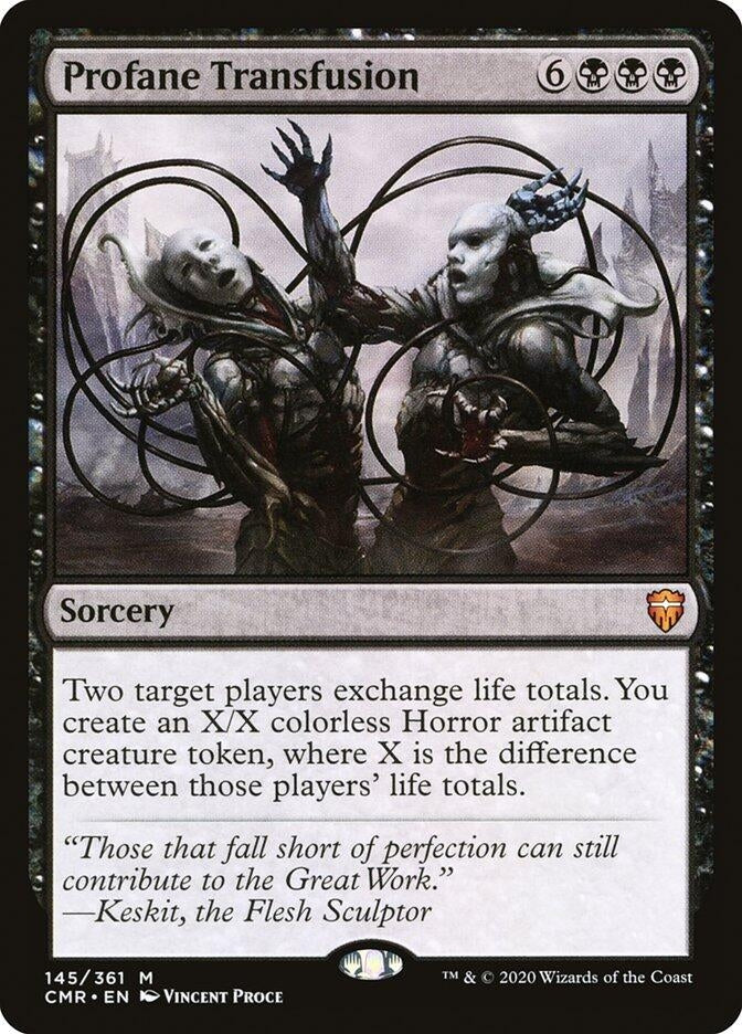 Image for Profane Transfusion (Commander Legends) (145) - Magic: The Gathering