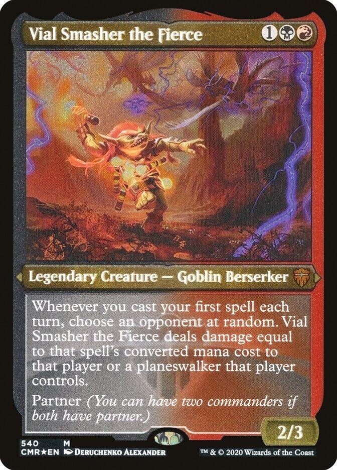Image for Vial Smasher the Fierce (Foil Etched) (Commander Legends) (540) - Magic: The Gathering