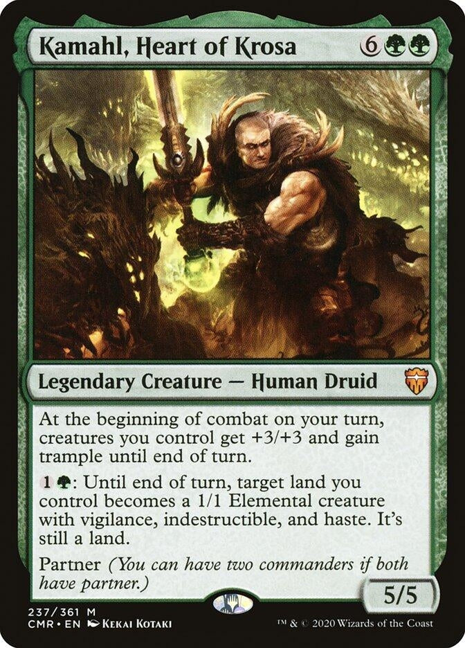 Image for Kamahl, Heart of Krosa (Commander Legends) (237) - Magic: The Gathering