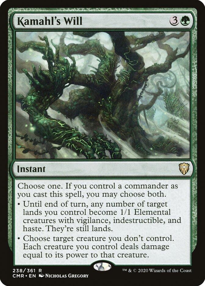 Image for Kamahl's Will (Commander Legends) (238) - Magic: The Gathering