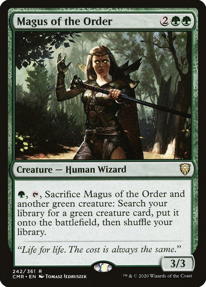 Image for Magus of the Order (Commander Legends) (242) - Magic: The Gathering